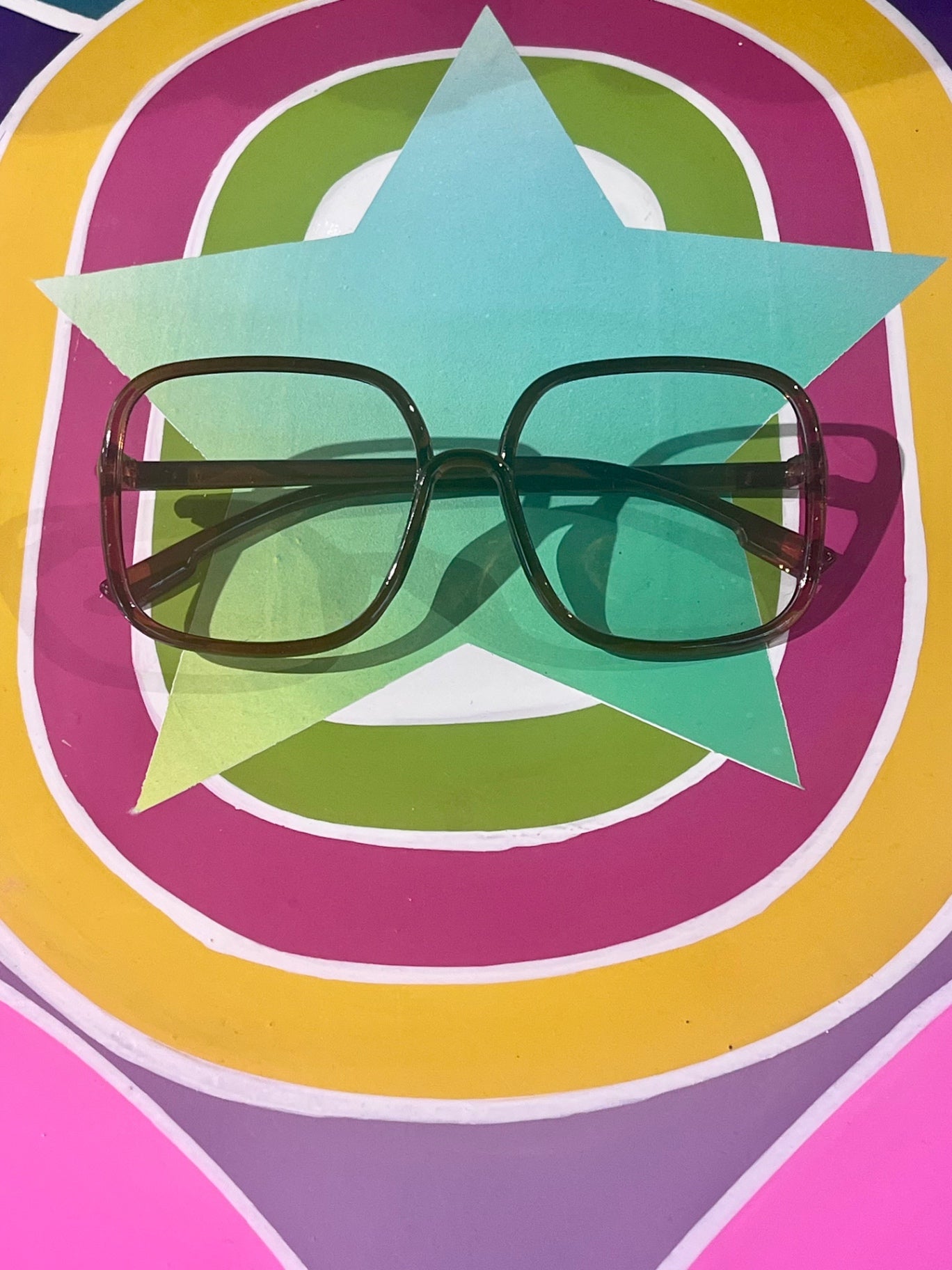 Anti Blue Light Glasses 90s Tan