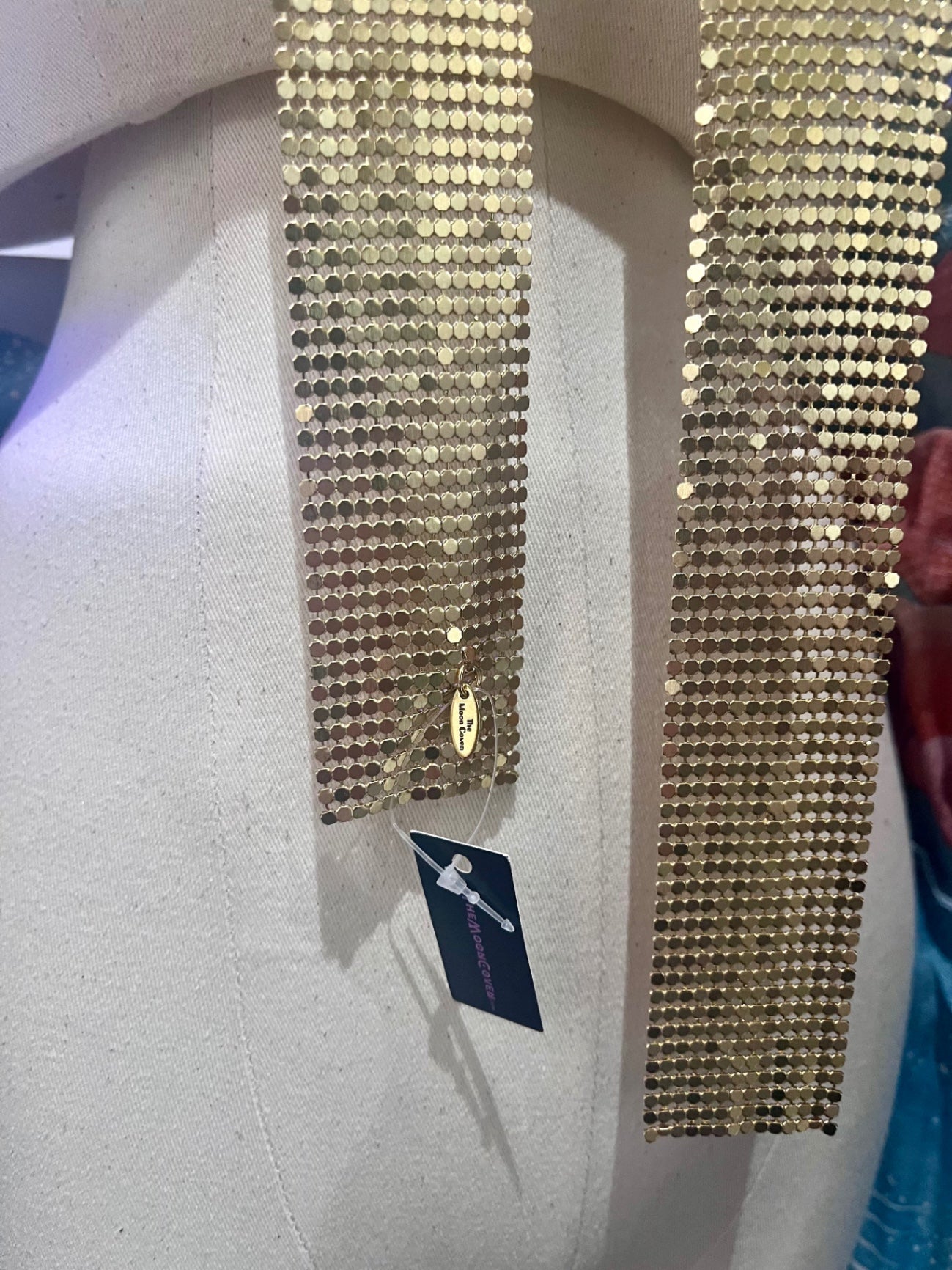 Disco Scarf Gold