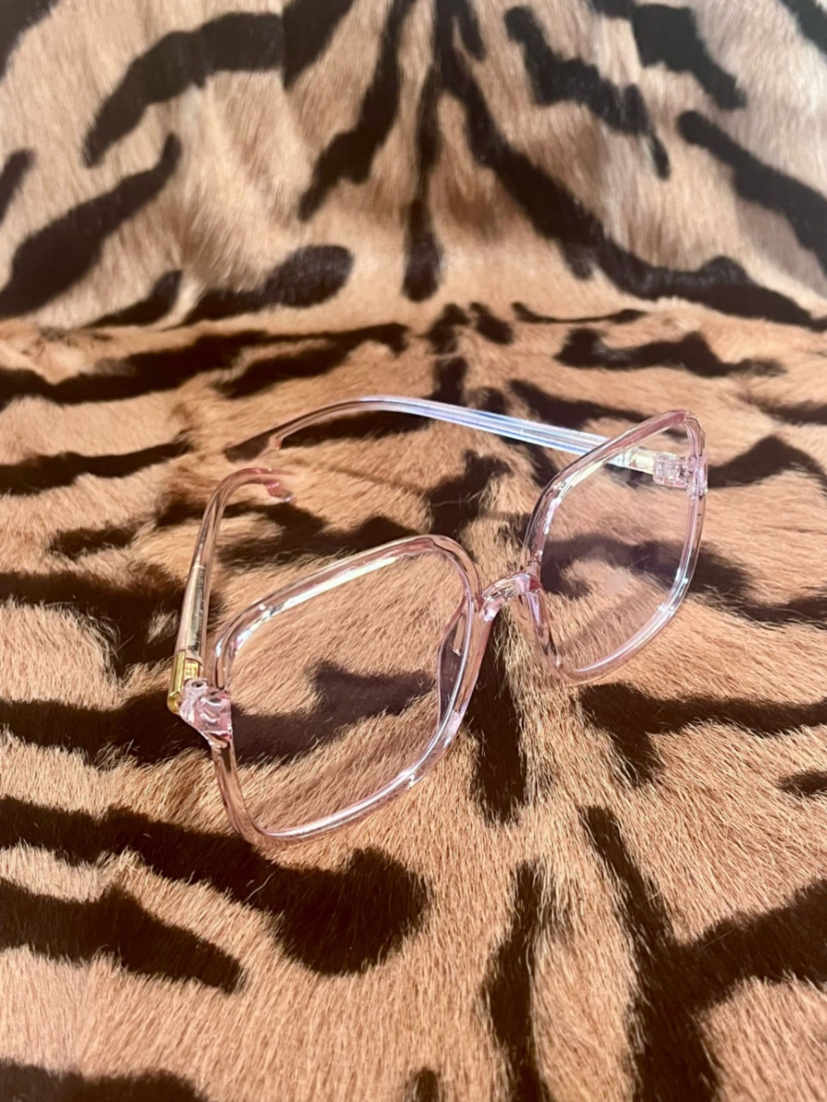 Anti Blue Light Glasses 90s Pink