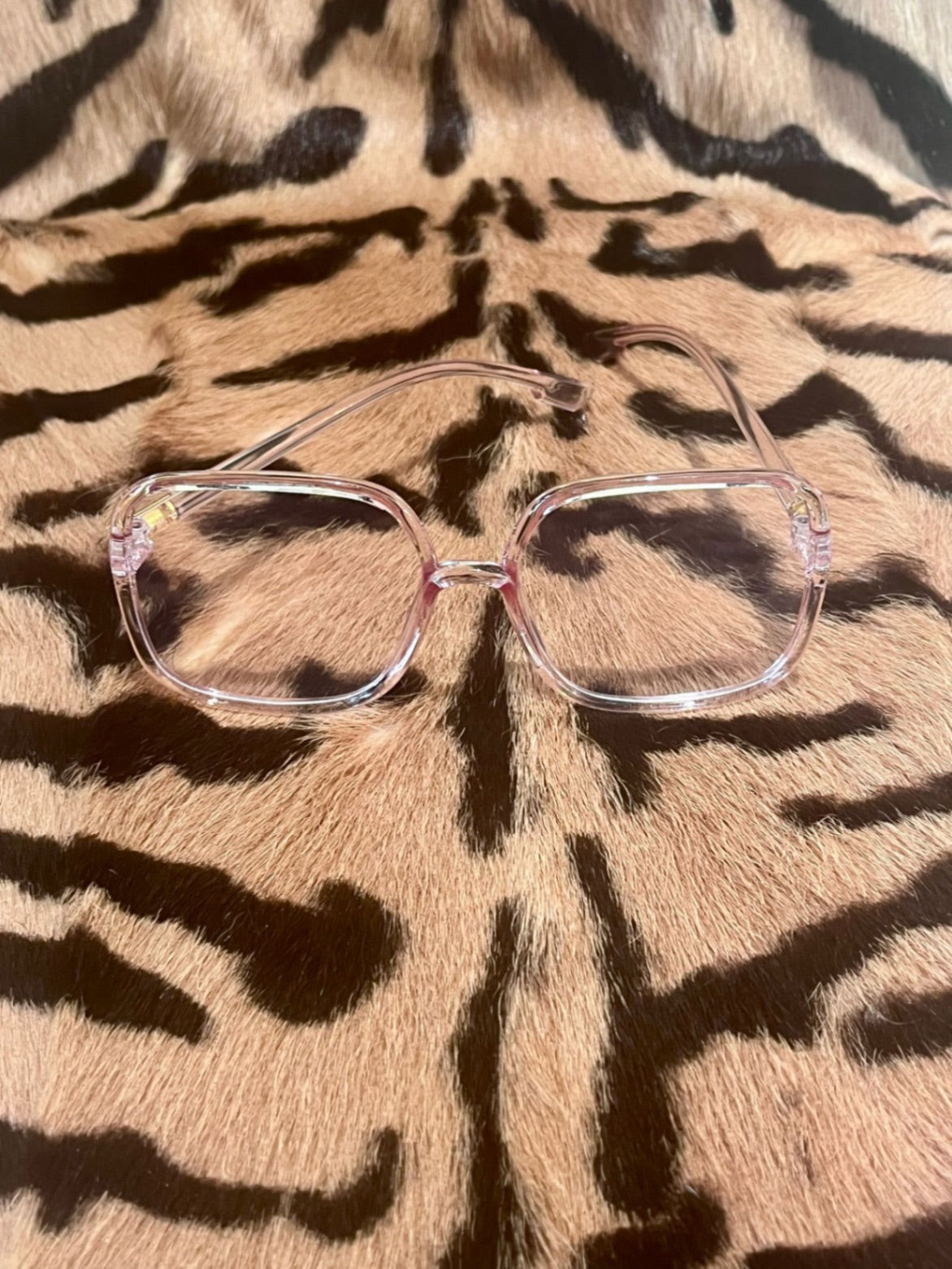 Anti Blue Light Glasses 90s Pink