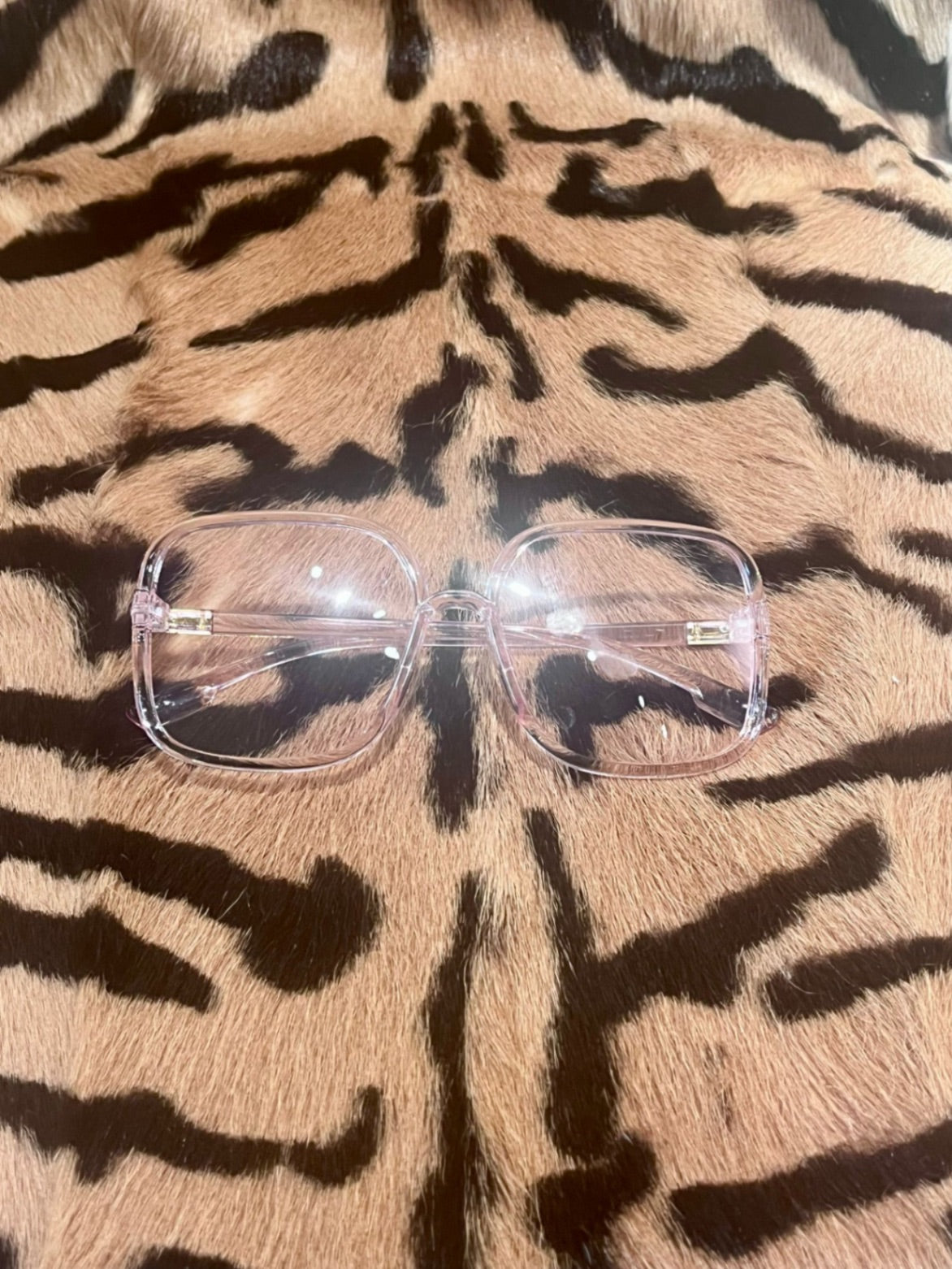 Anti Blue Light Glasses 90s Pink