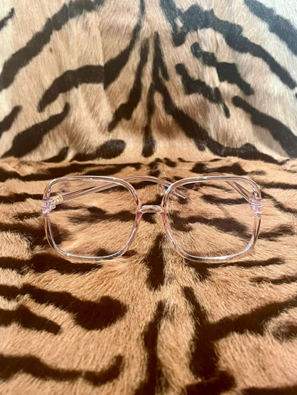 Anti Blue Light Glasses 90s Pink