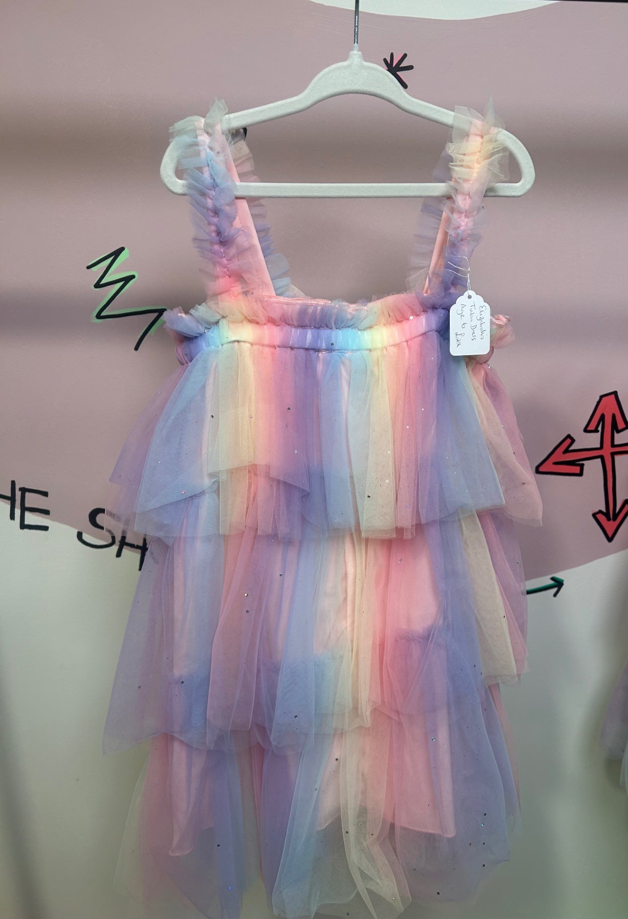 Lilac/Pink TUTU Dress Age 4