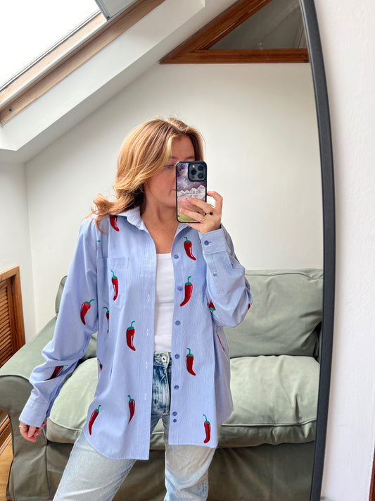 Striped chilli shirt