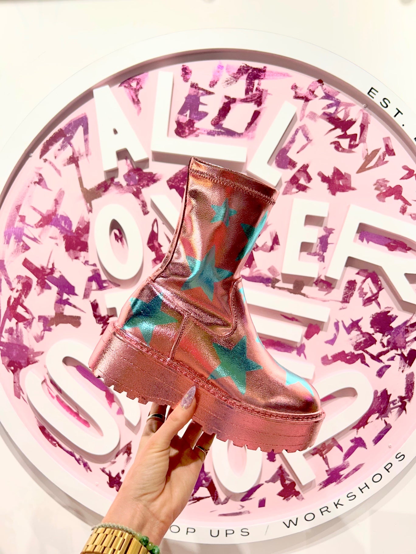 7th February - Shiny Shoe Gilding Workshop, Ameys Shiney Things