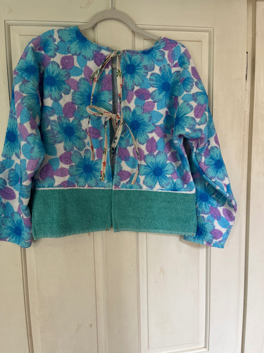 Flower towel jacket