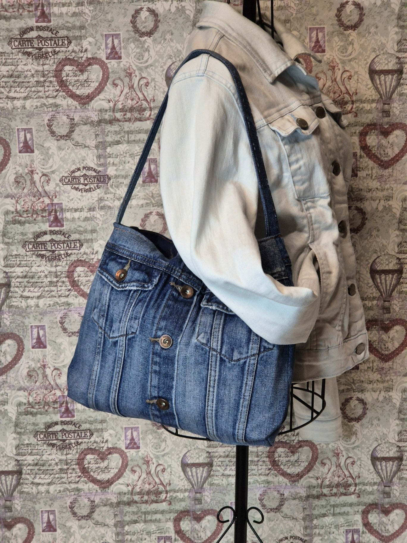 Jacket tote bag 