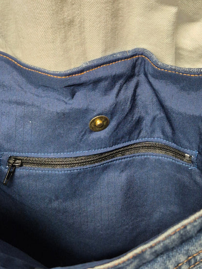 Jacket tote bag 
