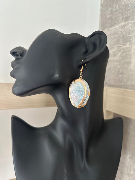 Abalone earrings
