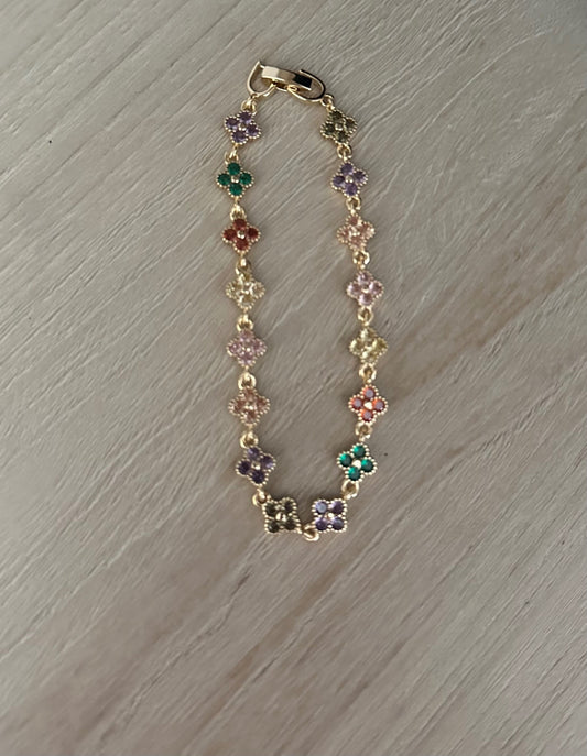 Flower bracelet