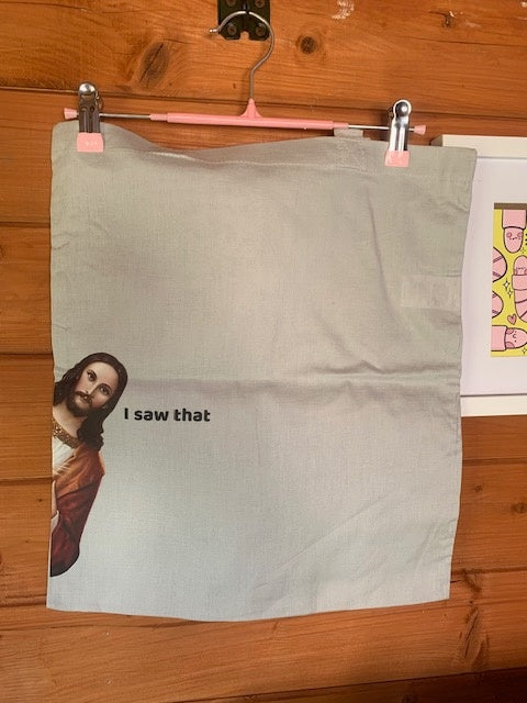 Jesus tote bag