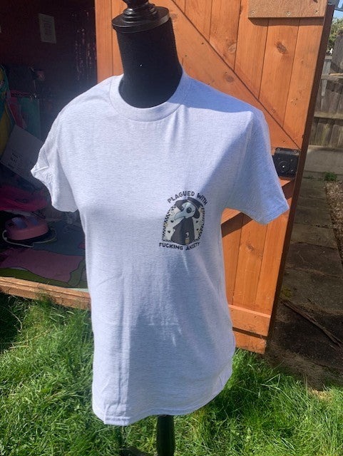 Anxiety plague doctor tshirt