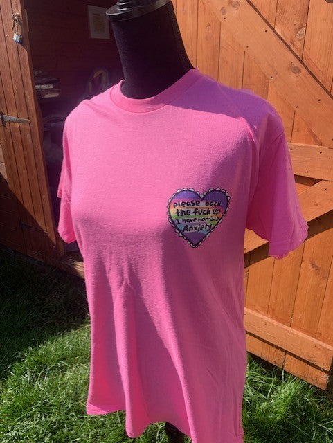 Back up sweary tshirt 