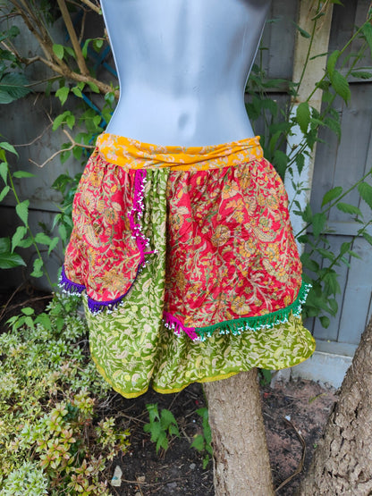 Boho slip skirt