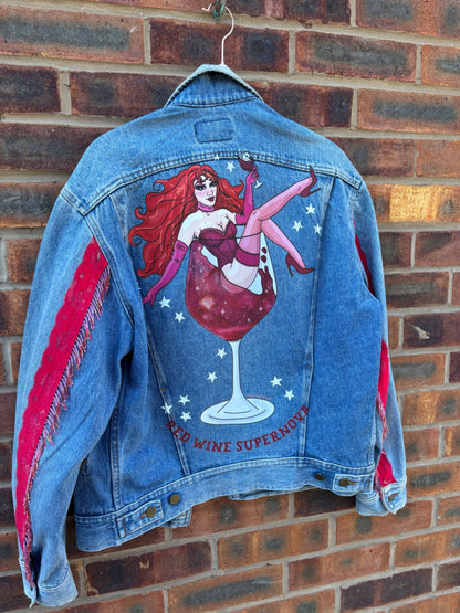 Red Wine Supernova Vintage Jacket 
