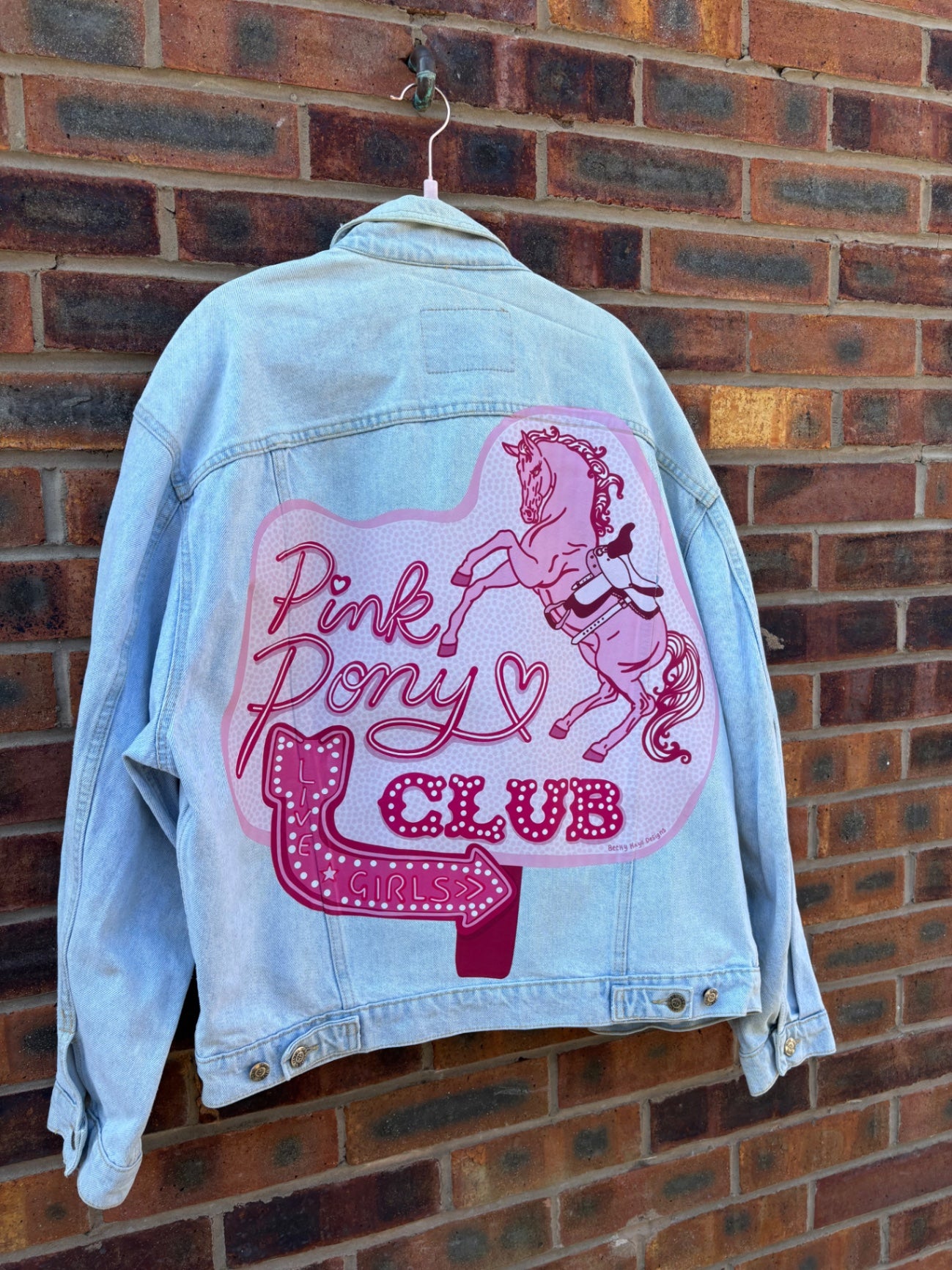 Pink Pony Club Vintage Denim Jacket 