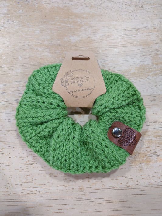 Green scrunchie