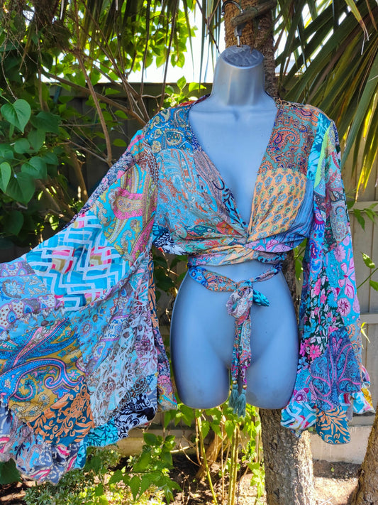 Patchwork Stevie top 