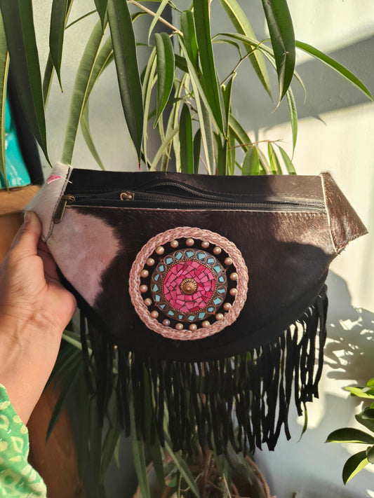 Fur bum bag 