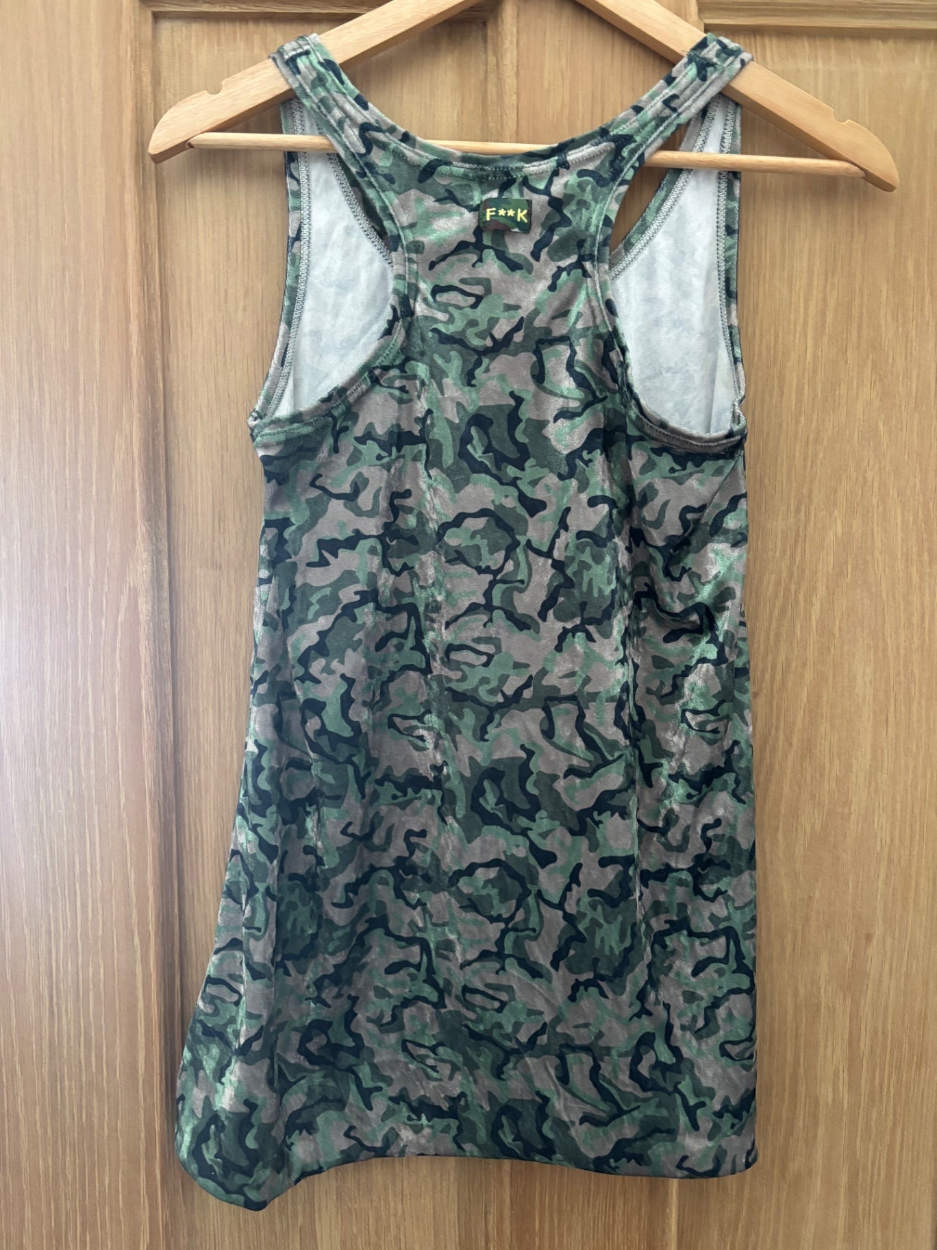 Camouflage cami top