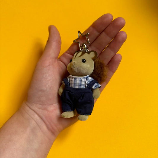 Squirrel keyring 