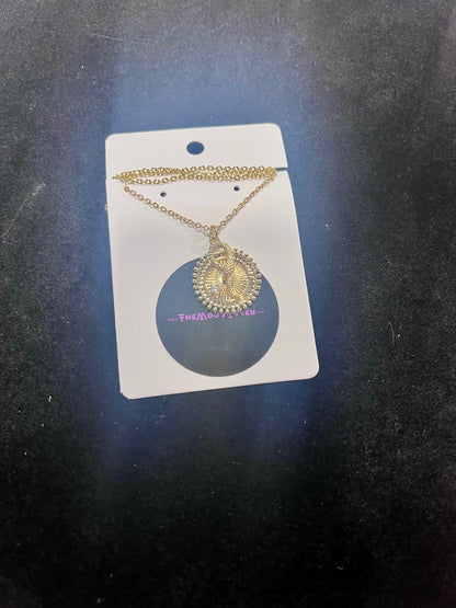 Gold Snake Charm Chain