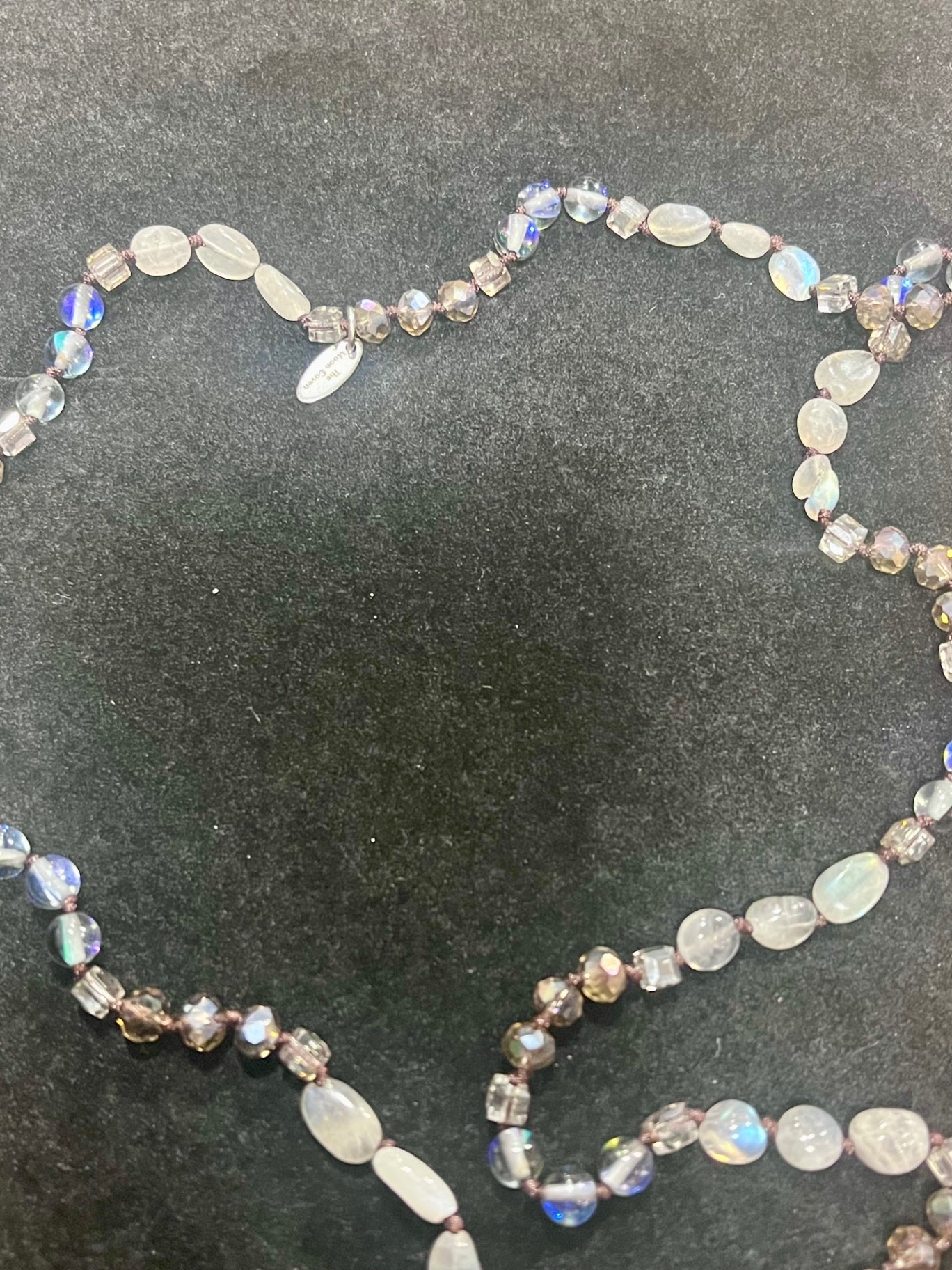 Labradorite Prayer Bead Necklace