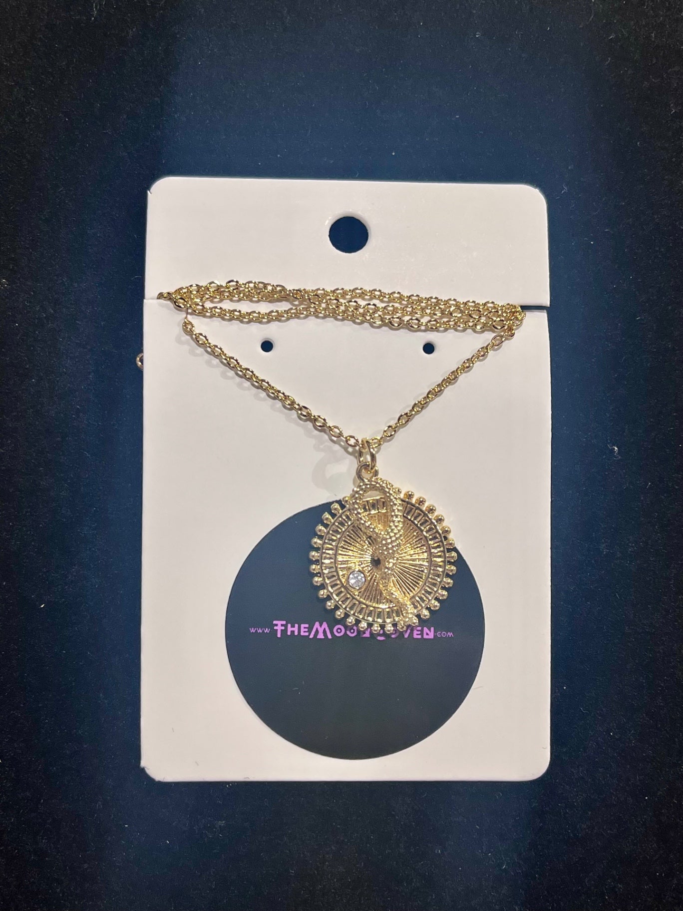 Gold Snake Charm Chain