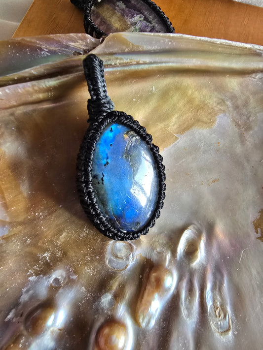 Labradorite necklace