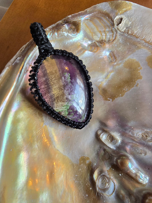 Flourite necklace 