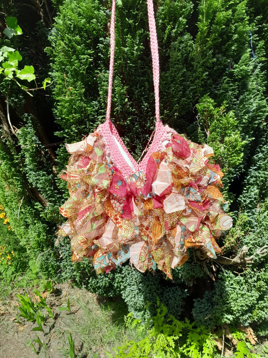 Handmade shaggy fabrics