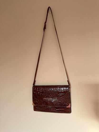 Vintage Crocodile Leather Bag 