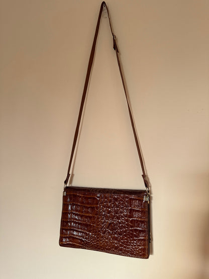 Vintage Crocodile Leather Bag 