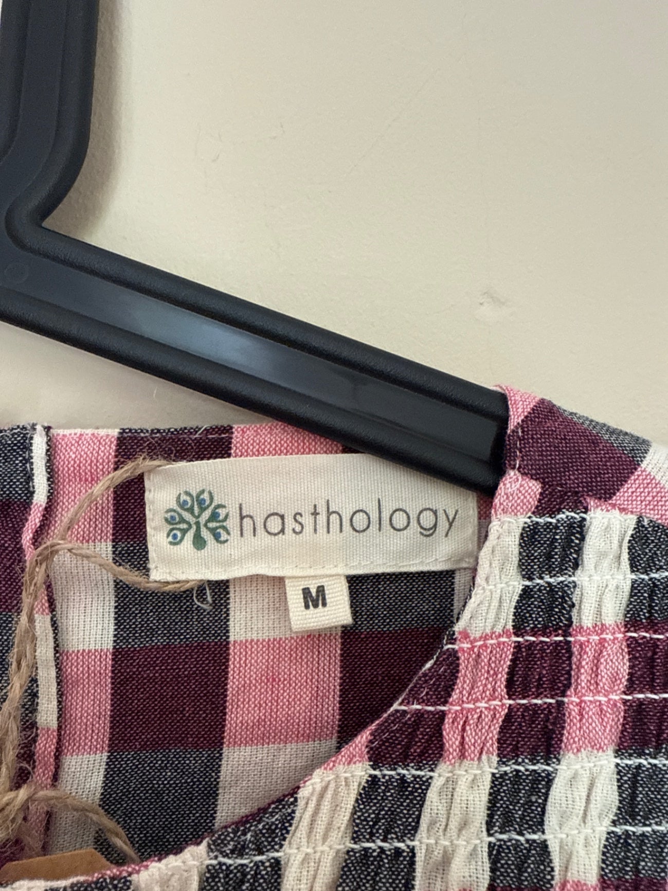 Hasthology Checked Dress