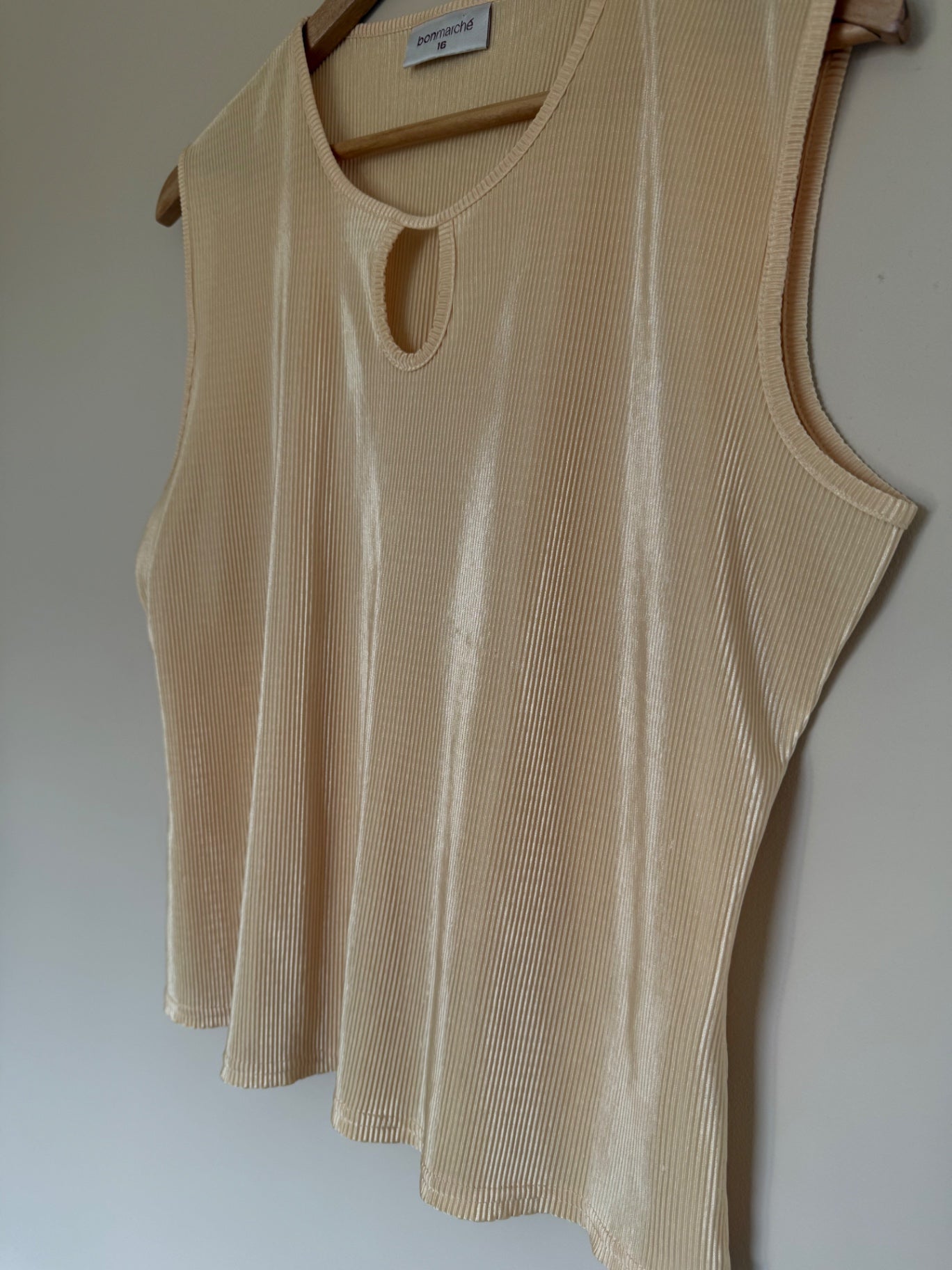 Preloved butter yellow top