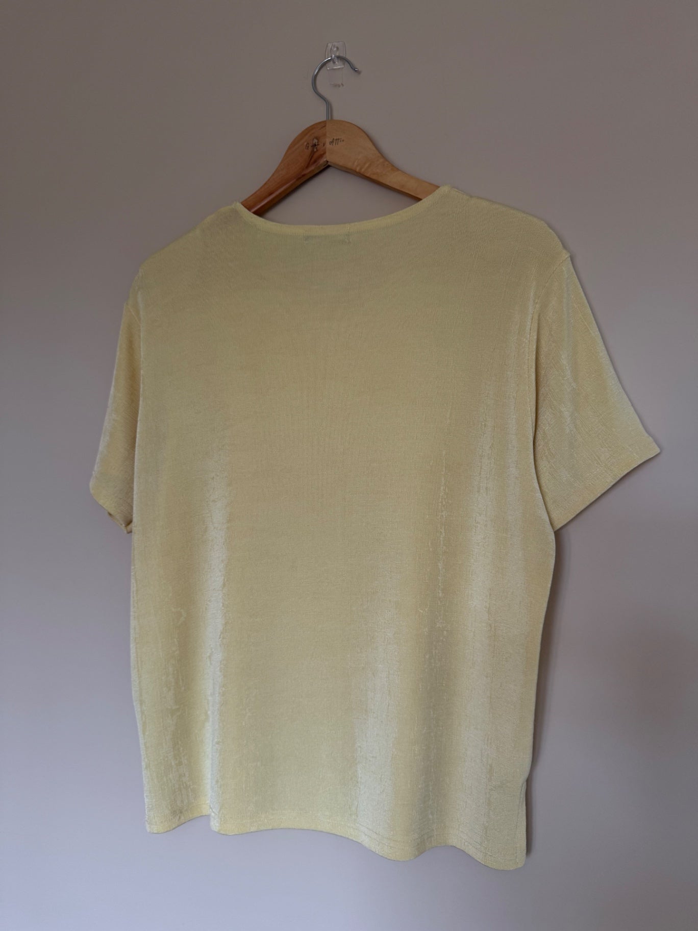Vintage yellow top