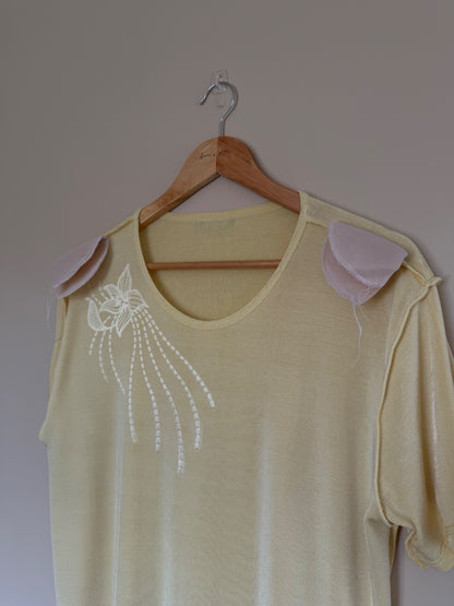 Vintage yellow top