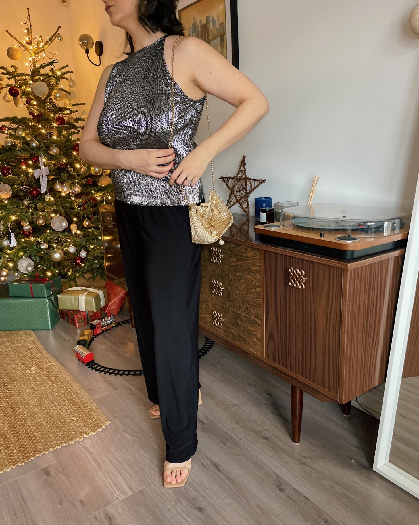 Preloved Shimmer Top