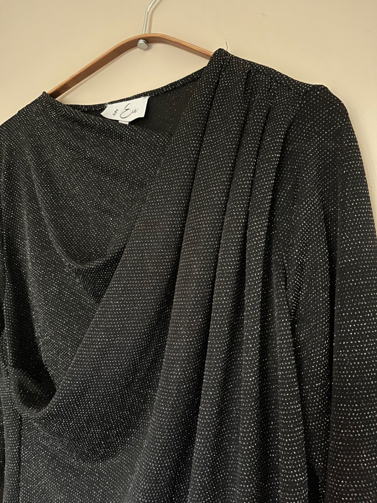 & Eve Lurex Top