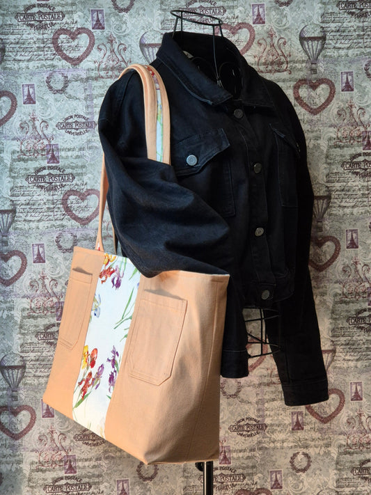 Orange tote 