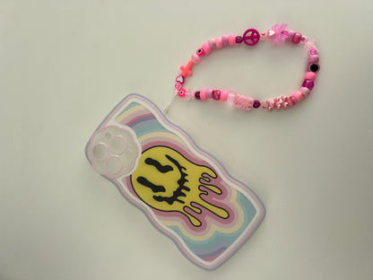 Inspire phone charm - pink 