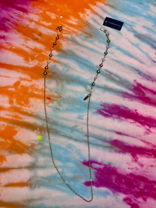 Gold Daisy Glasses Chain