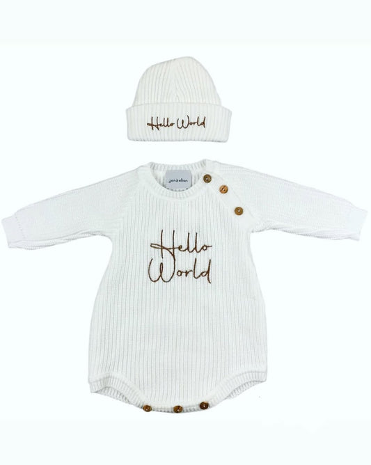 Romper With Matching Hat
