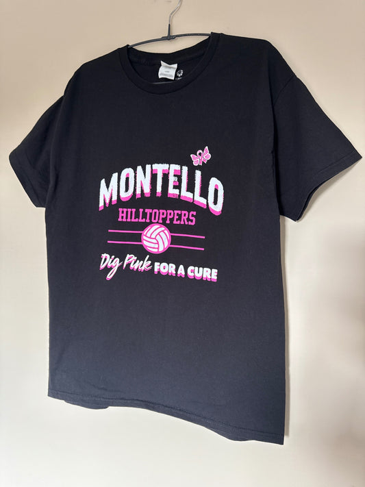 Black Montello Hilltoppers T-shirt 