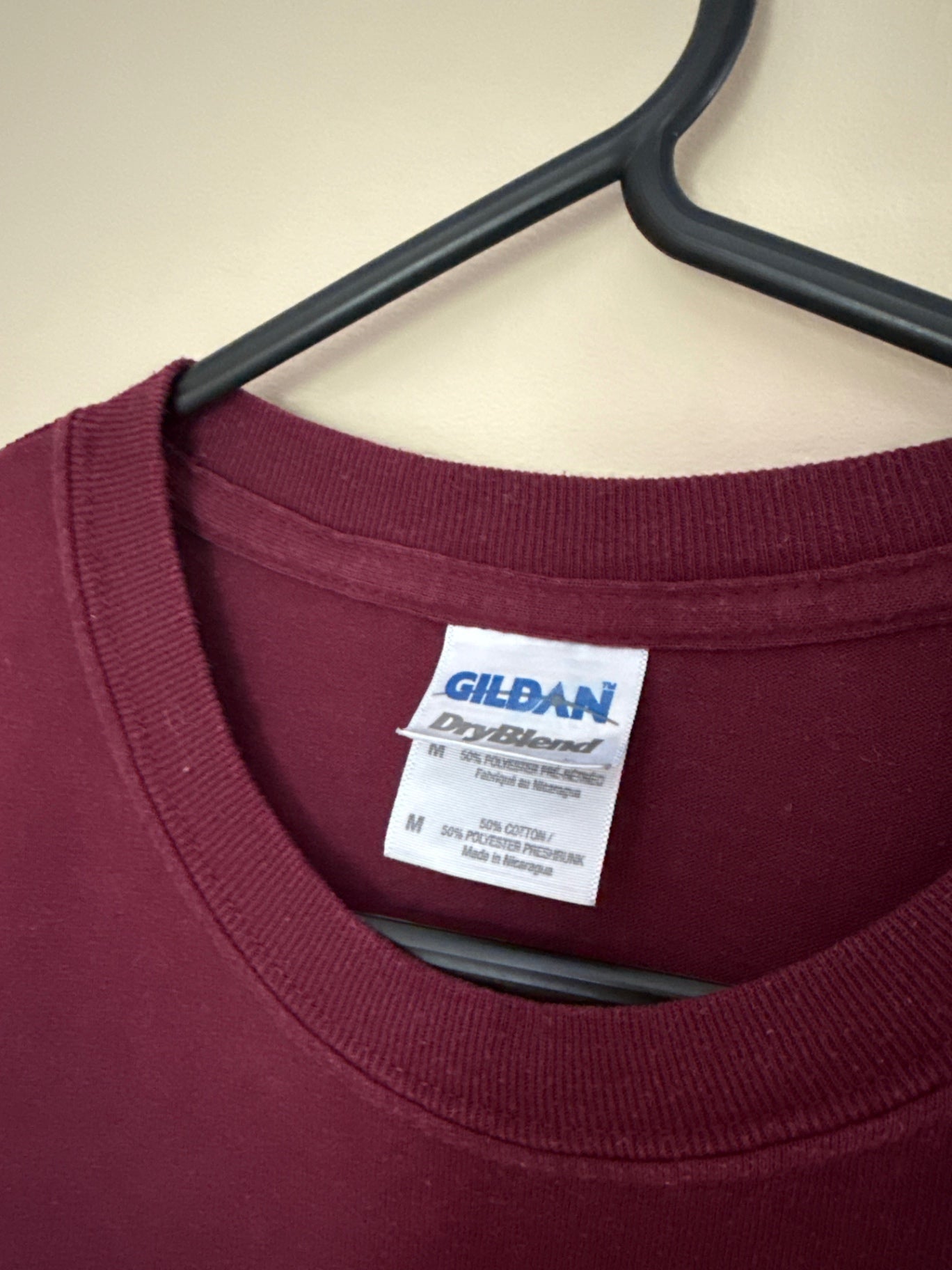 Burgandy Mt.Pleasant Football T-shirt 