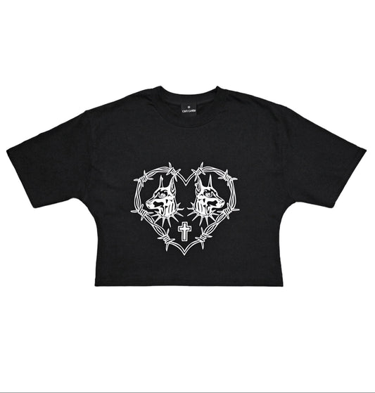 CC HEART CROP TOP
