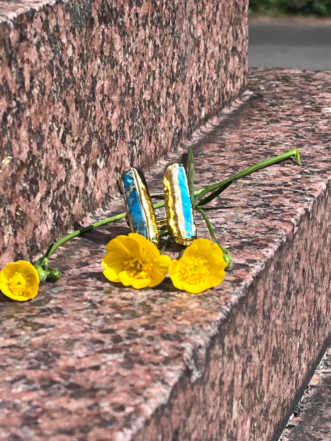 Turquoise Pillar Ring