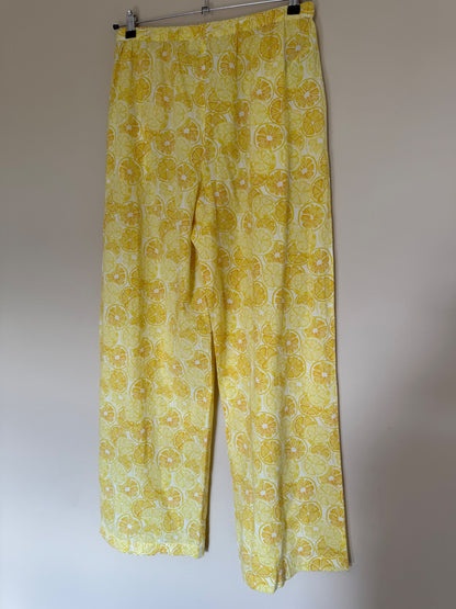 Preloved Lemon Large Trousers 