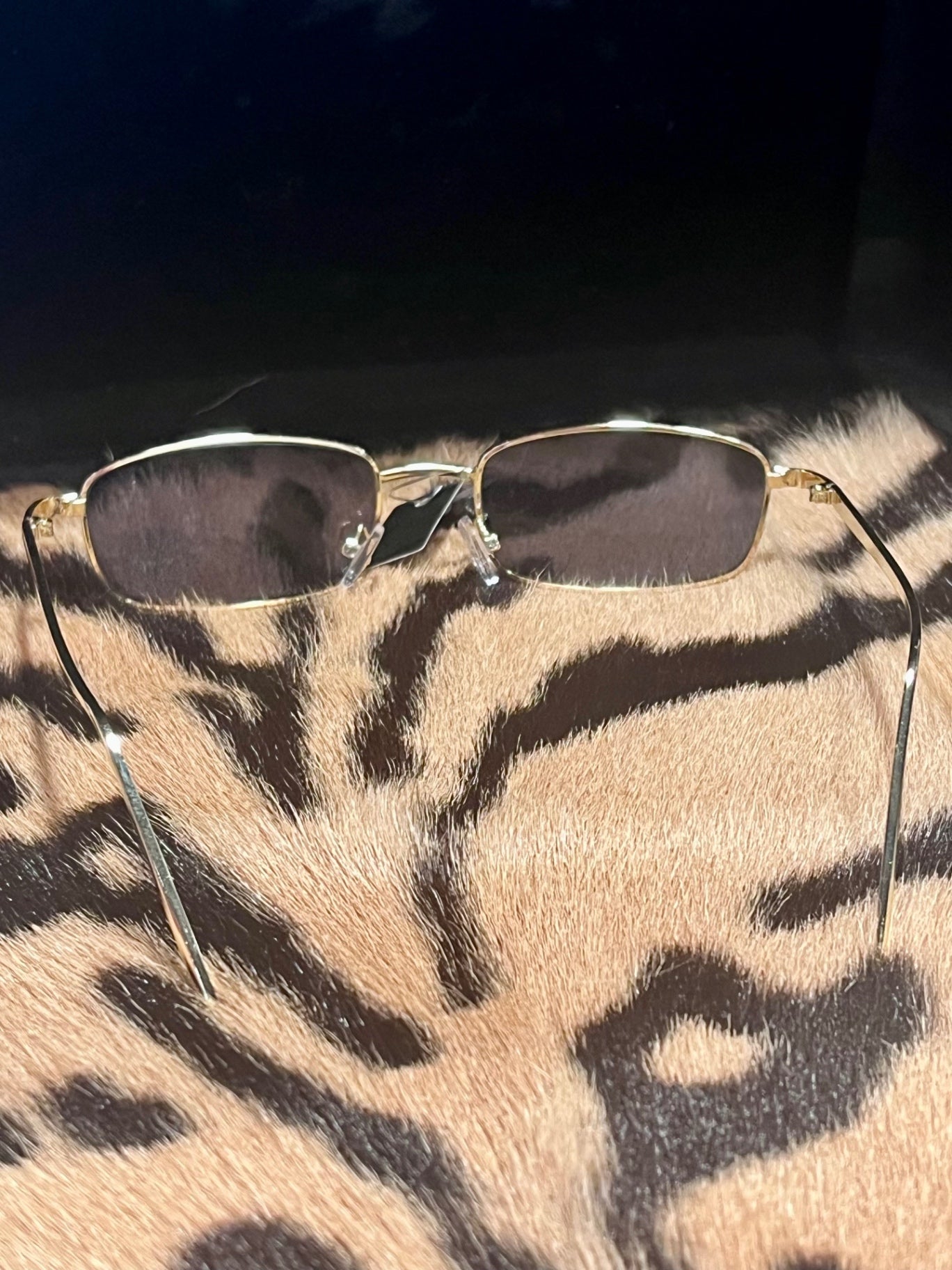 Buffy Metal Frame Sunnies Gold