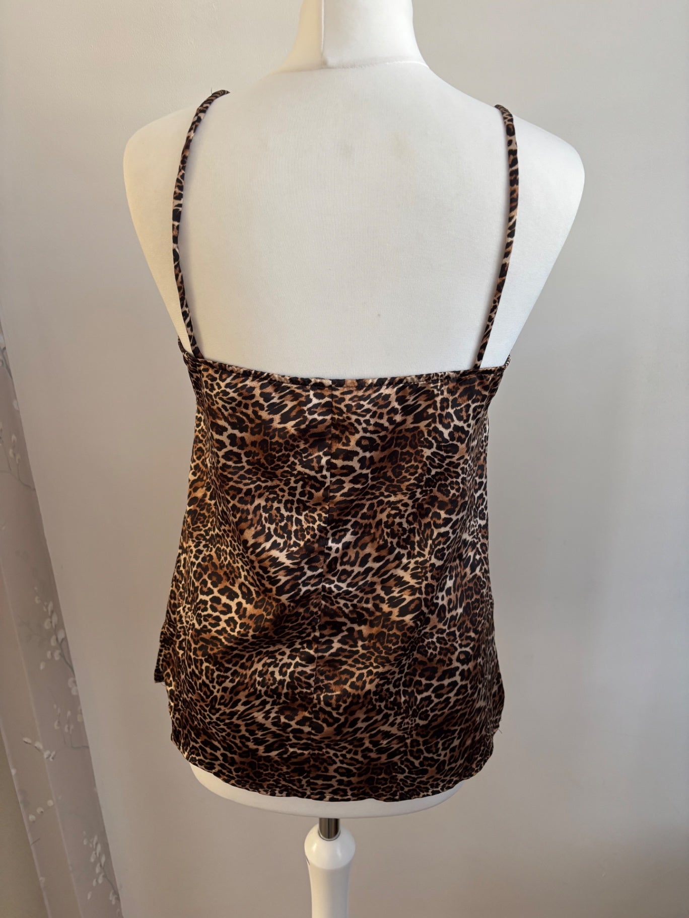 Leopard print cami top
